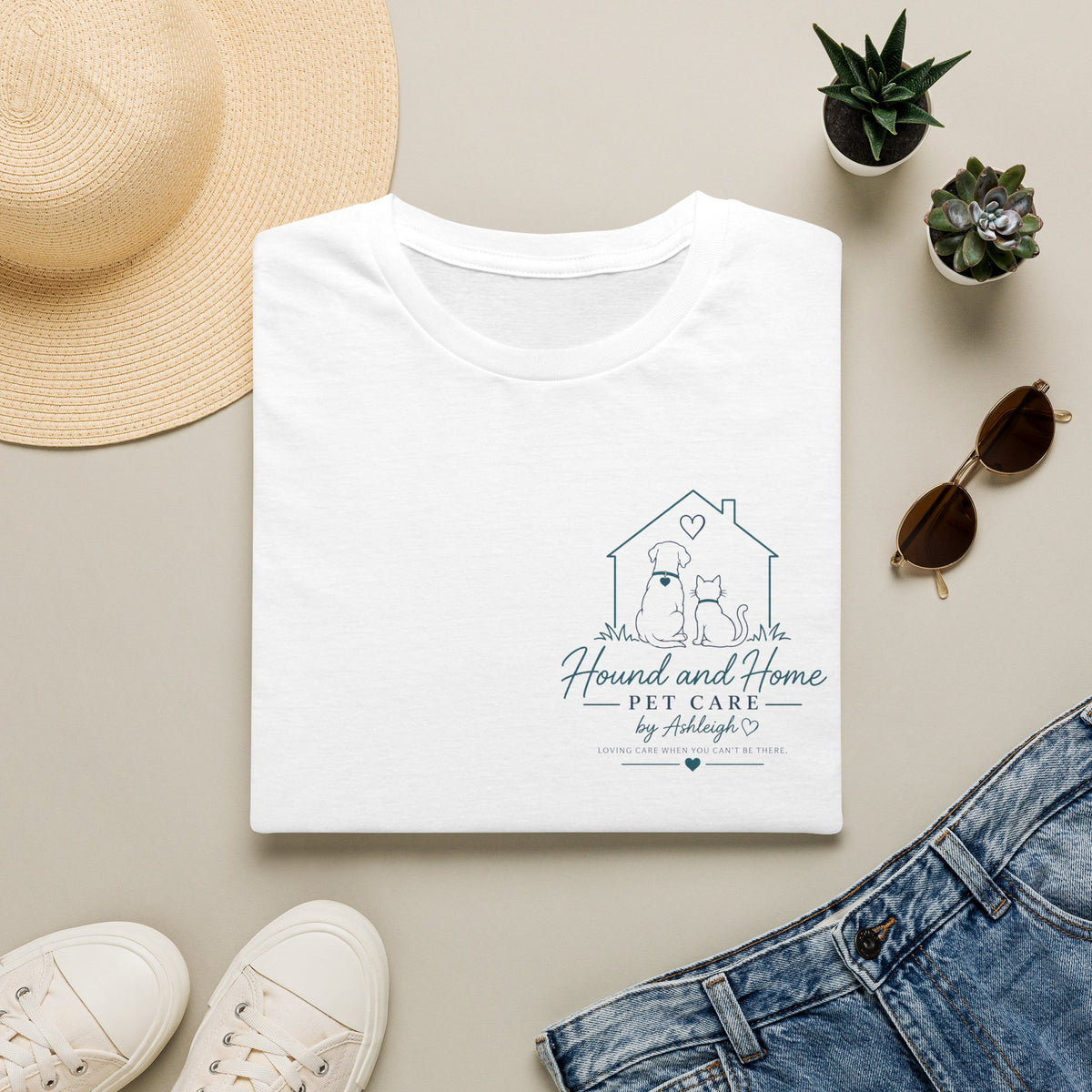 Hound & Home  Tee — Logo T-Shirt