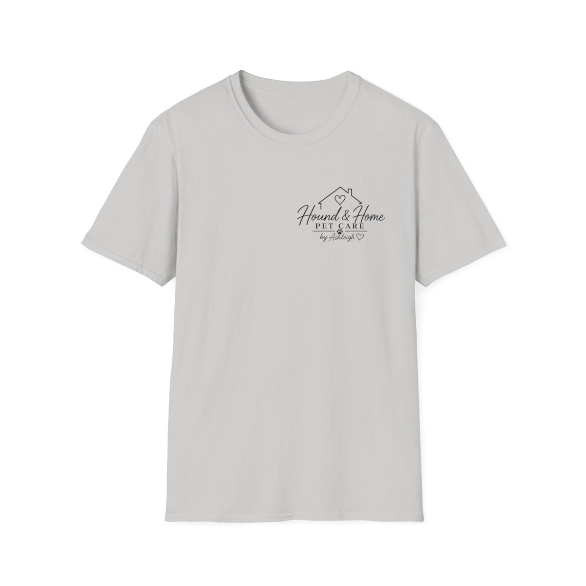 Hound & Home "Stay Pawsitive" — T-Shirt