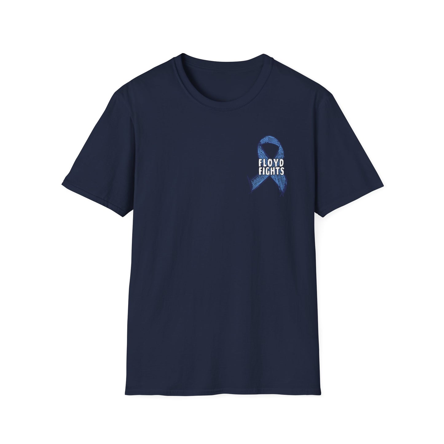 FLOYD FIGHTS Ribbon Diabetes Awareness T-Shirt | Softstyle Tee