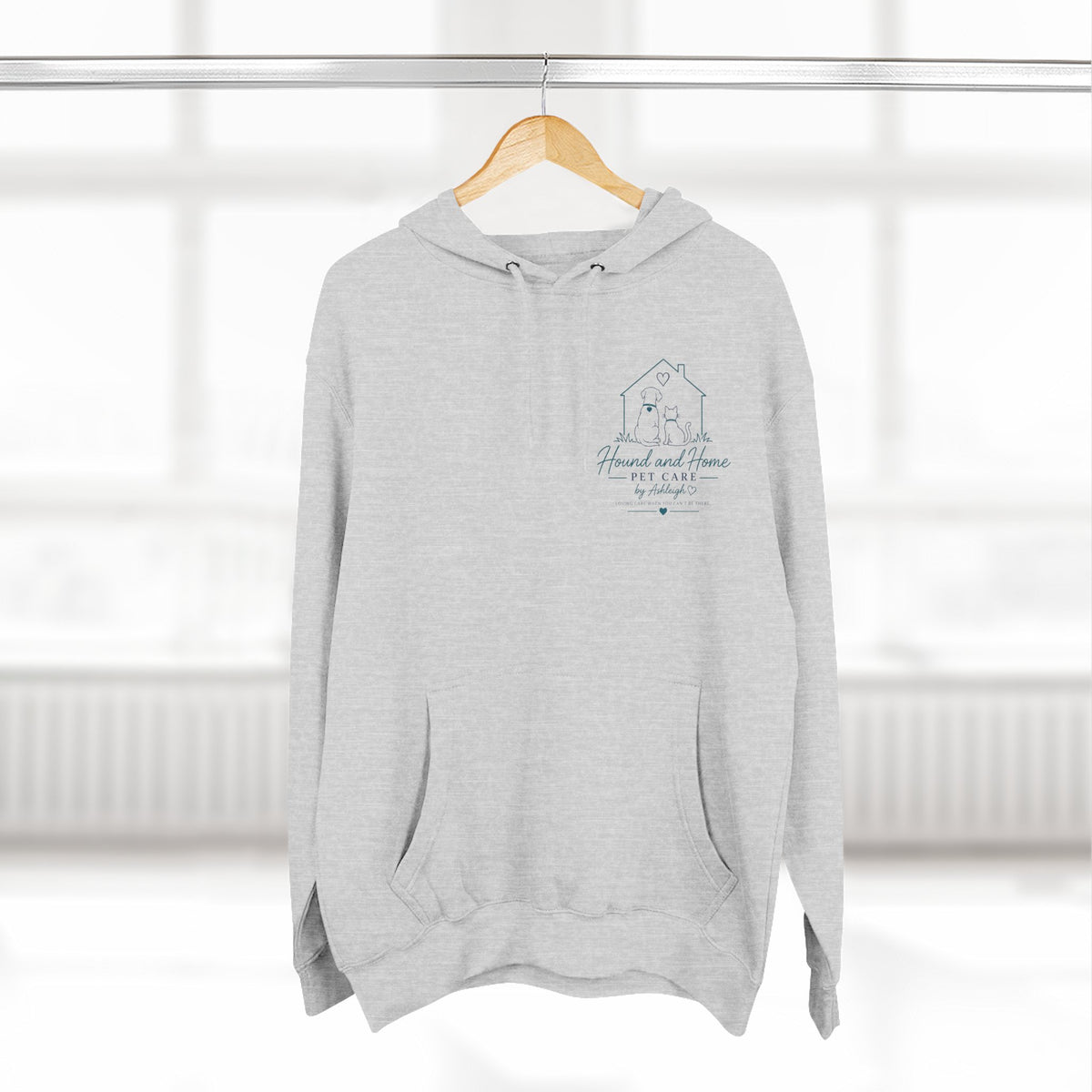 Ashleigh — "Hound and Home" Logo Personalized Pullover