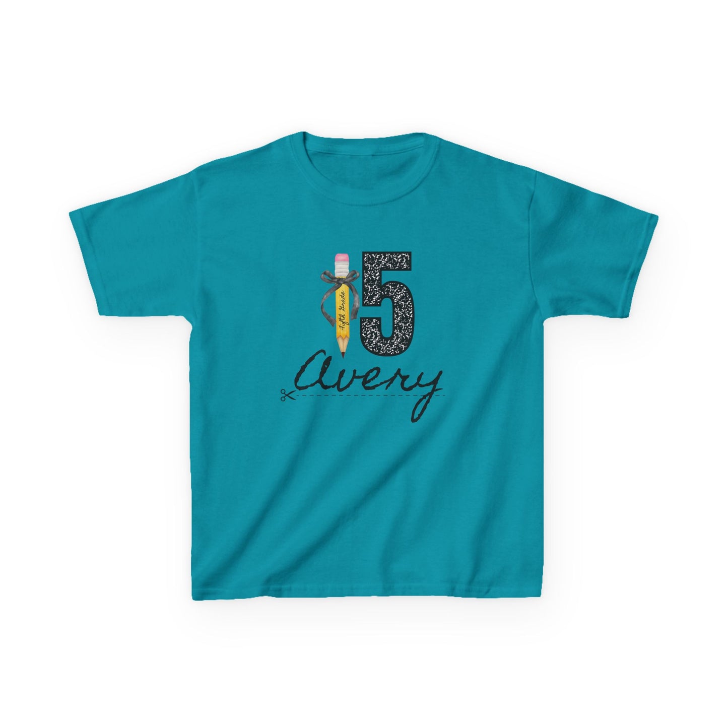 5th Grade- Personalized Kids Tee - Back to School
