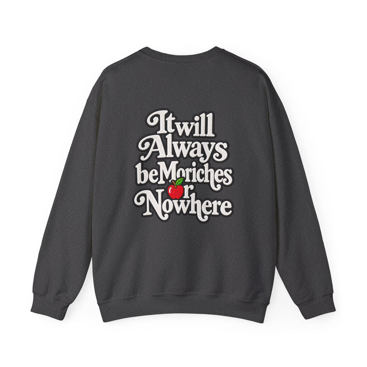 "MES or Nowhere w/ School Things" - Moriches Crewneck Sweatshirt