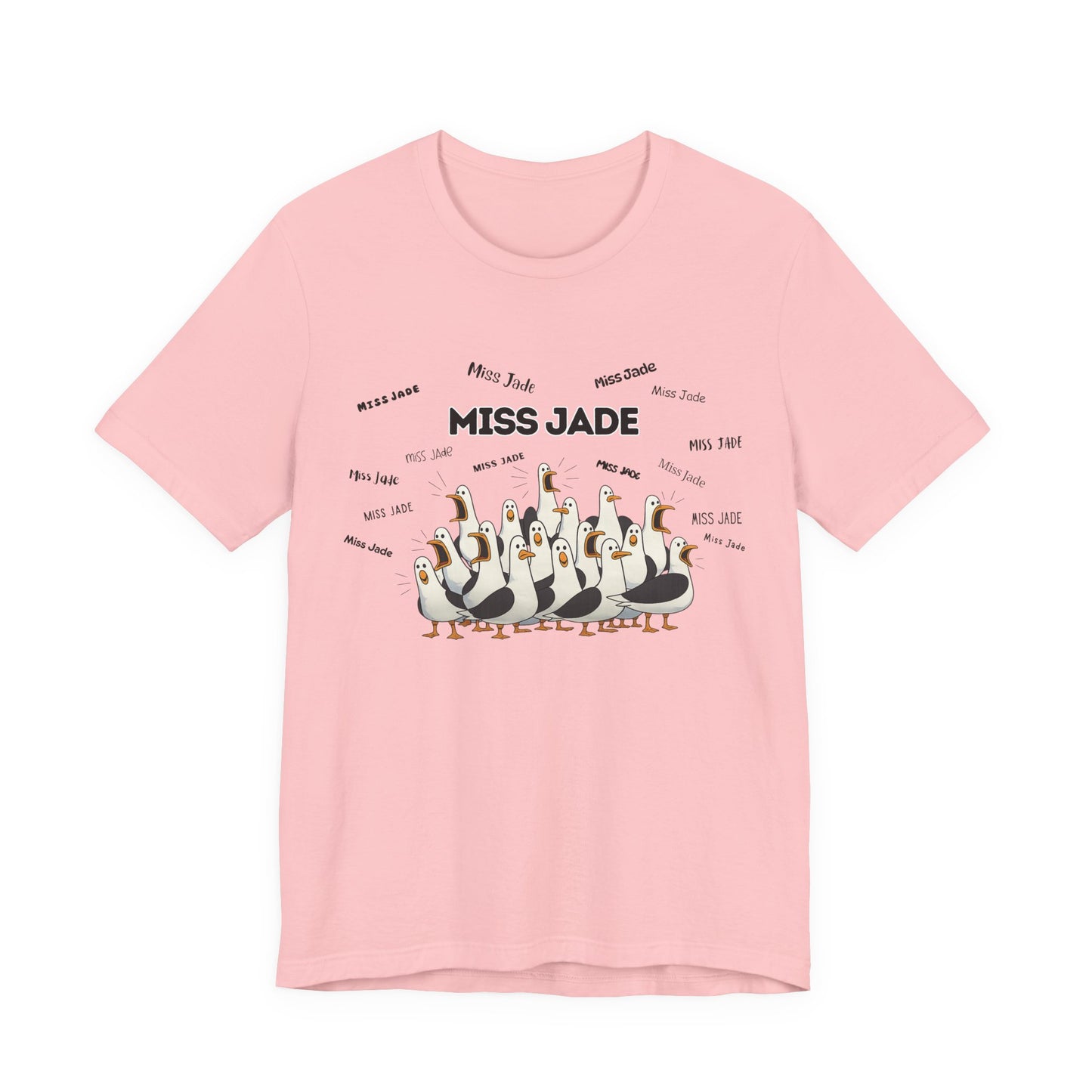 Miss Jade- Penguin Choir T-Shirt — Funny Teacher Personalized Tee