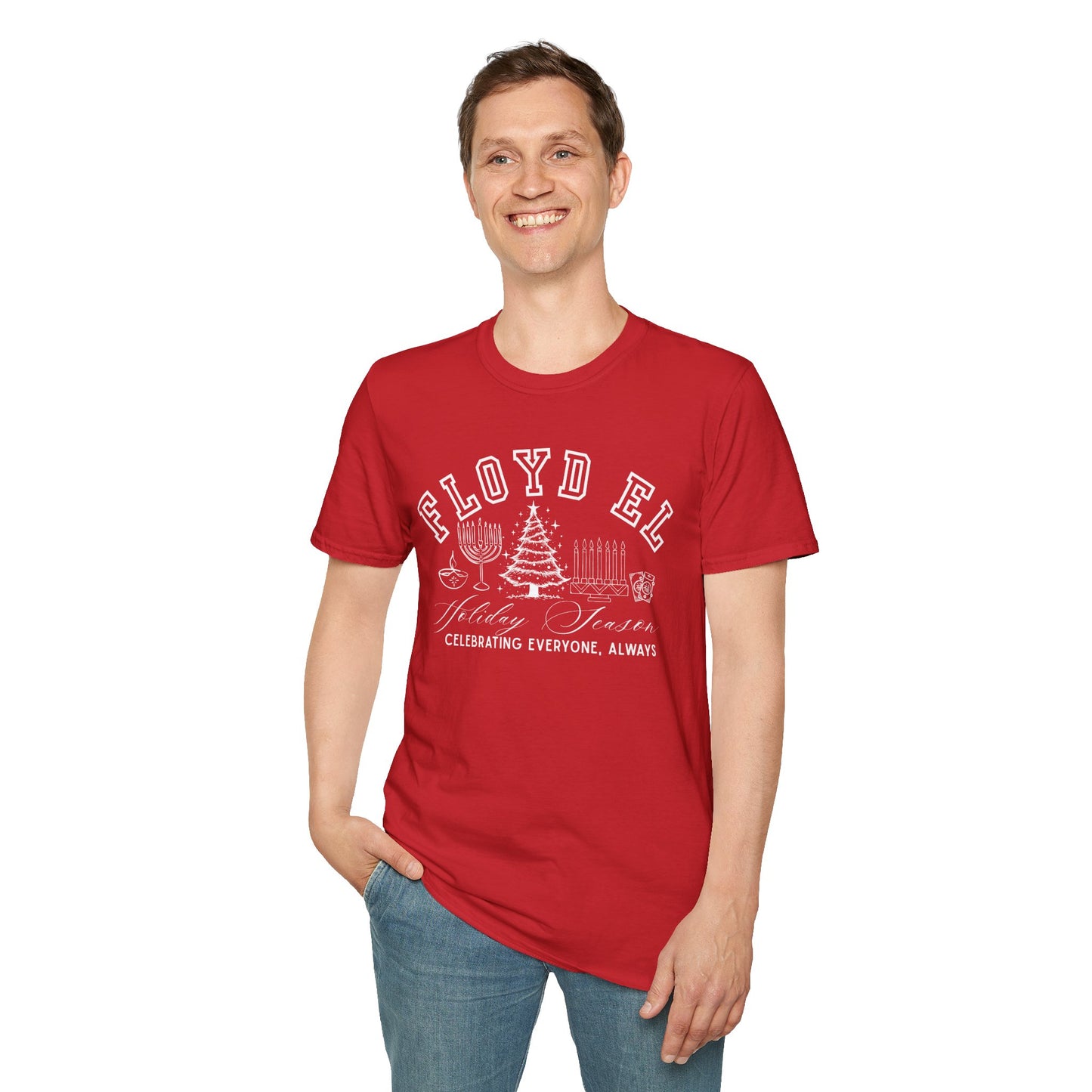 WFE- Celebrating Everyone, Always Holiday T-Shirt (Christmas)