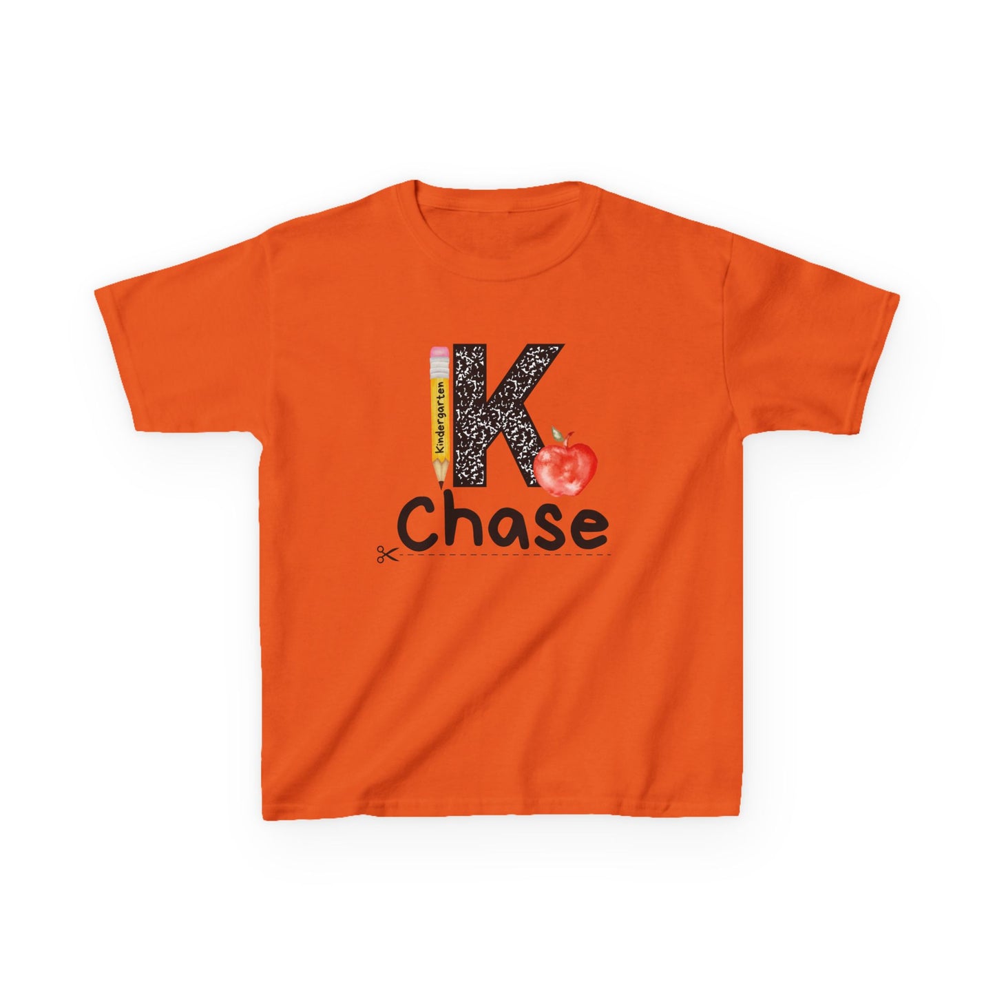 Kindergarten- Personalized Kids Tee - Back to School