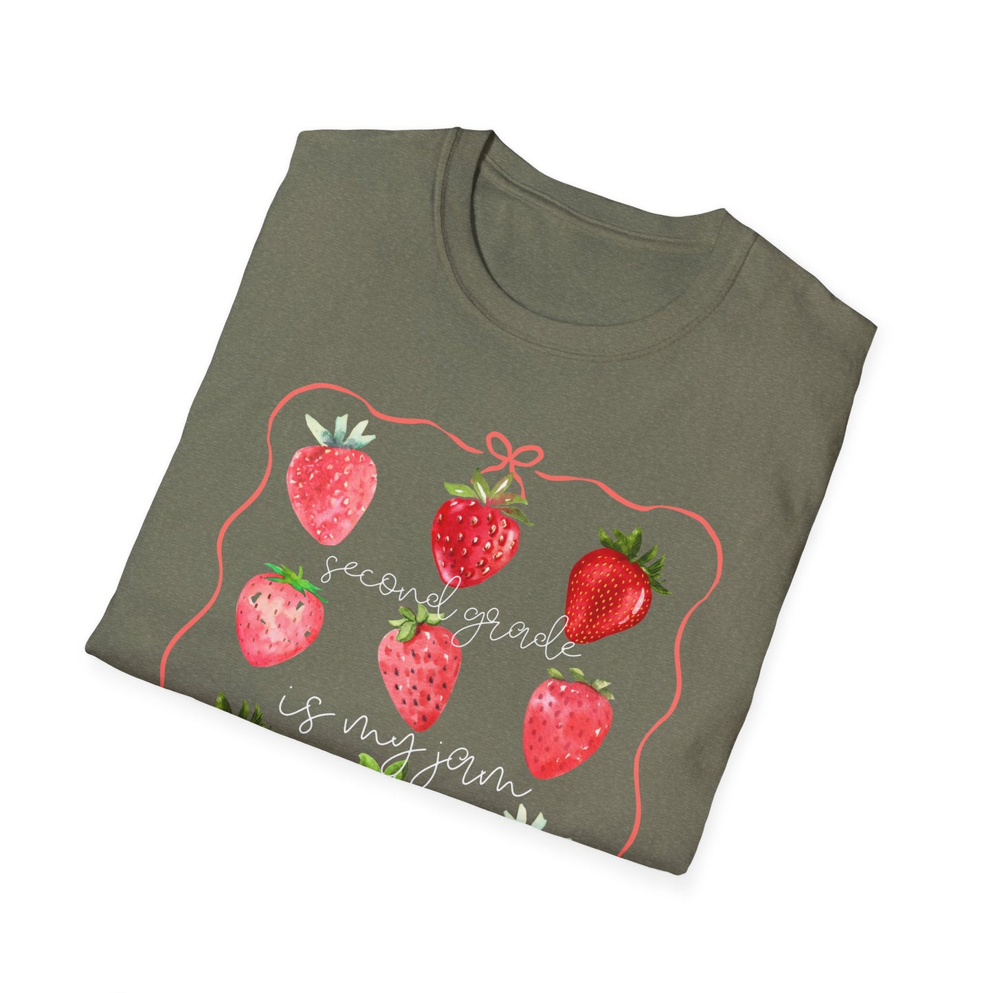 2nd Grade is my Jam- Unisex Softstyle T-Shirt- Back to School