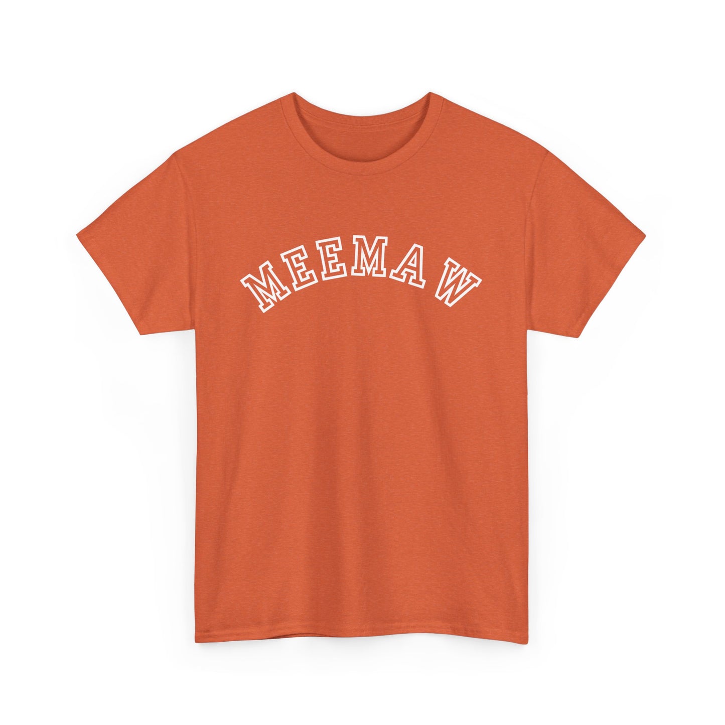 Meemaw- Unisex Heavy Cotton Tee - Comfortable Everyday Wear- Motherhood