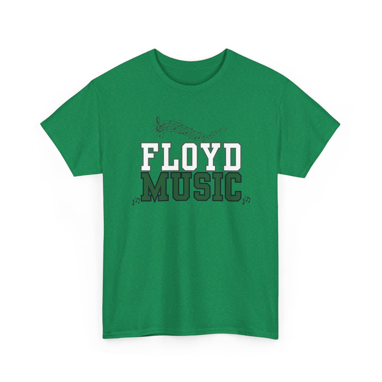 Danielsen- Floyd Music Heavy Cotton Tee - "Music is the Soundtrack of Your Life" Unisex T-Shirt- Personalized