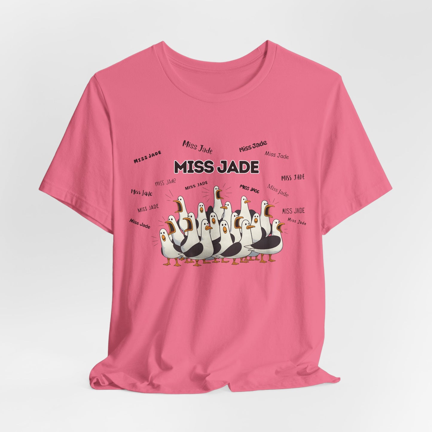 Miss Jade- Penguin Choir T-Shirt — Funny Teacher Personalized Tee