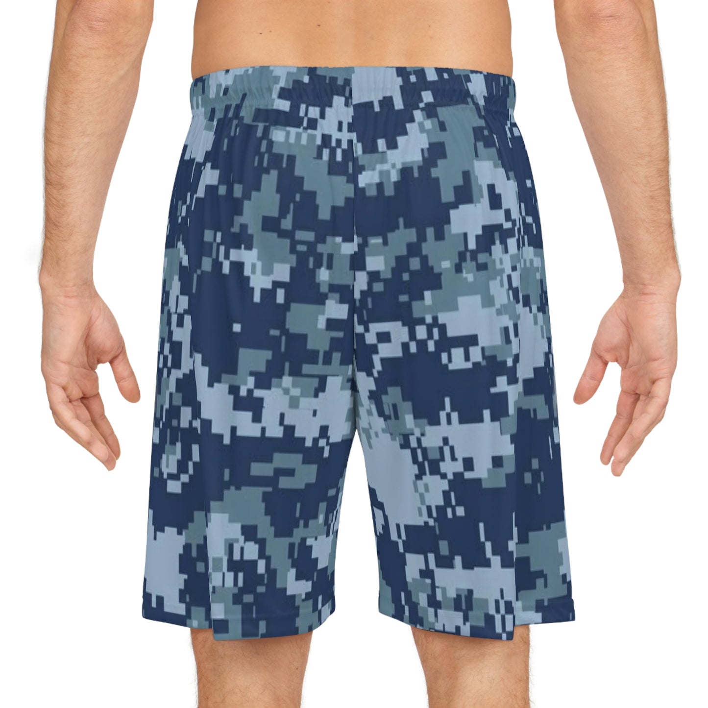 MP Baseball Digital Navy Camo Shorts —  Athletic Shorts- Diamond Club