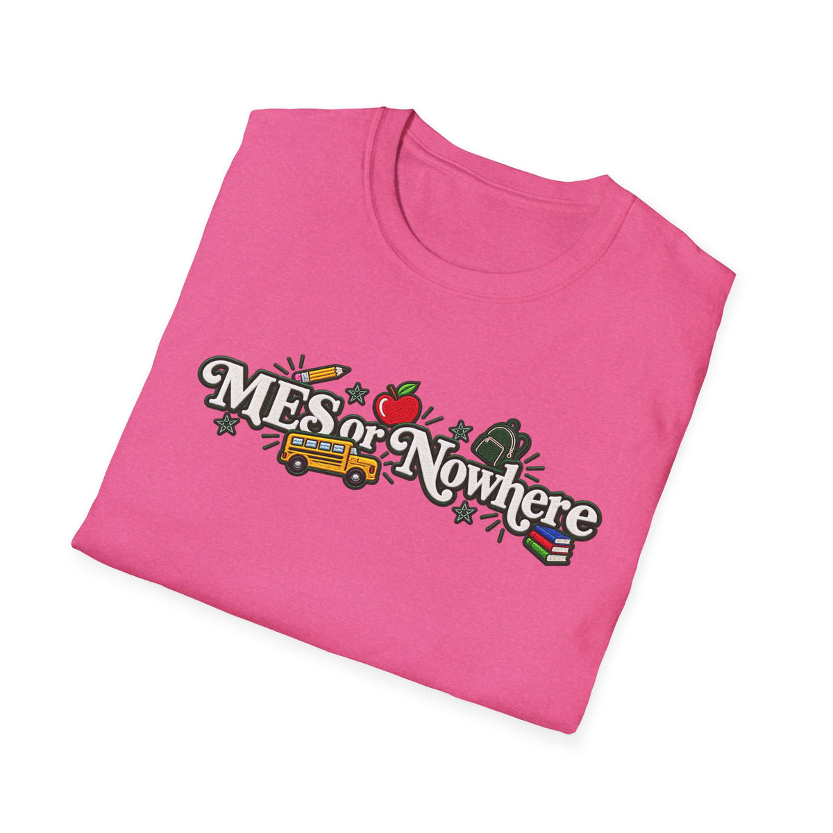 MES or Nowhere" - Moriches Softstyle T-Shirt