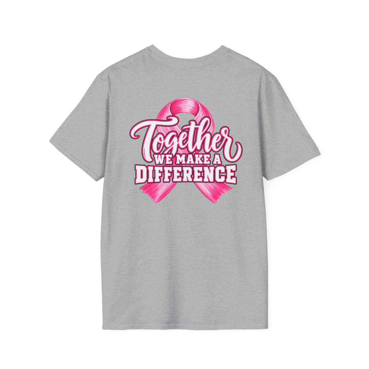 Woodhull-Breast Cancer Awareness Tee, Unisex Softstyle T-Shirt