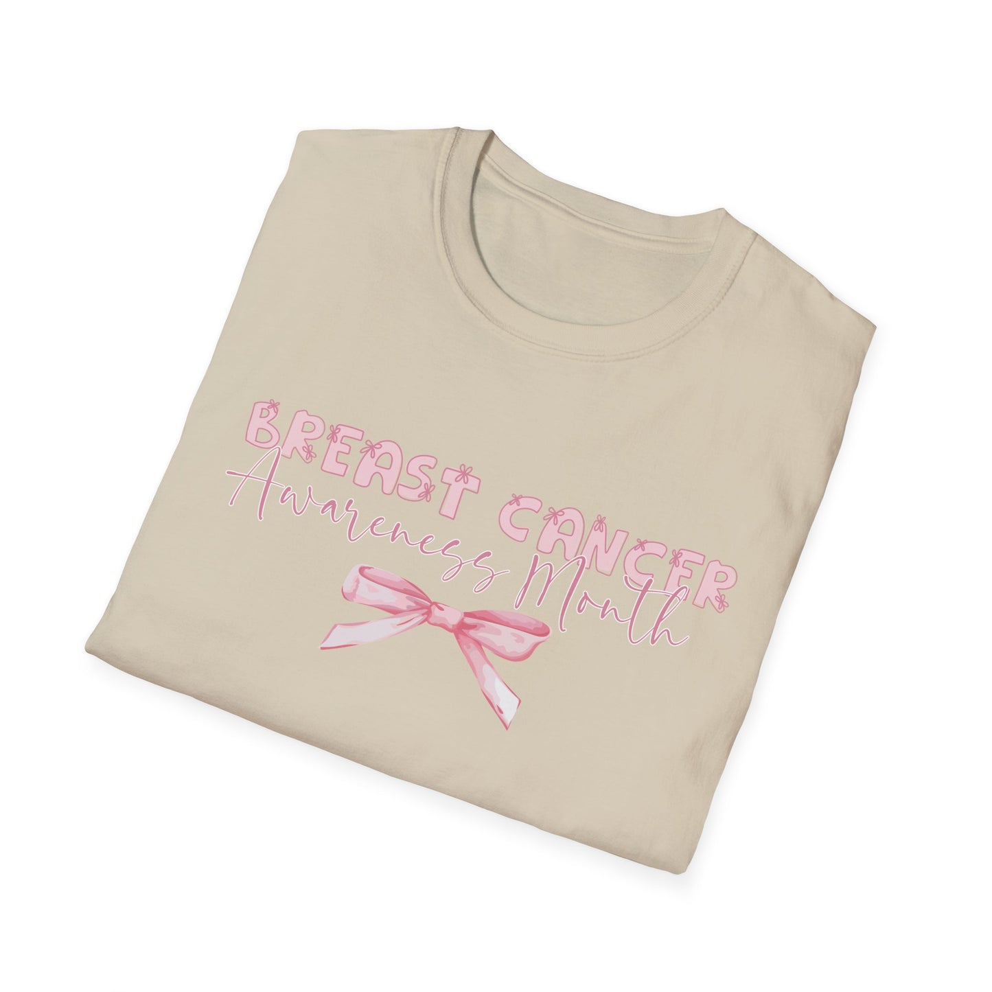 Breast Cancer Awareness Tee, Unisex Softstyle T-Shirt