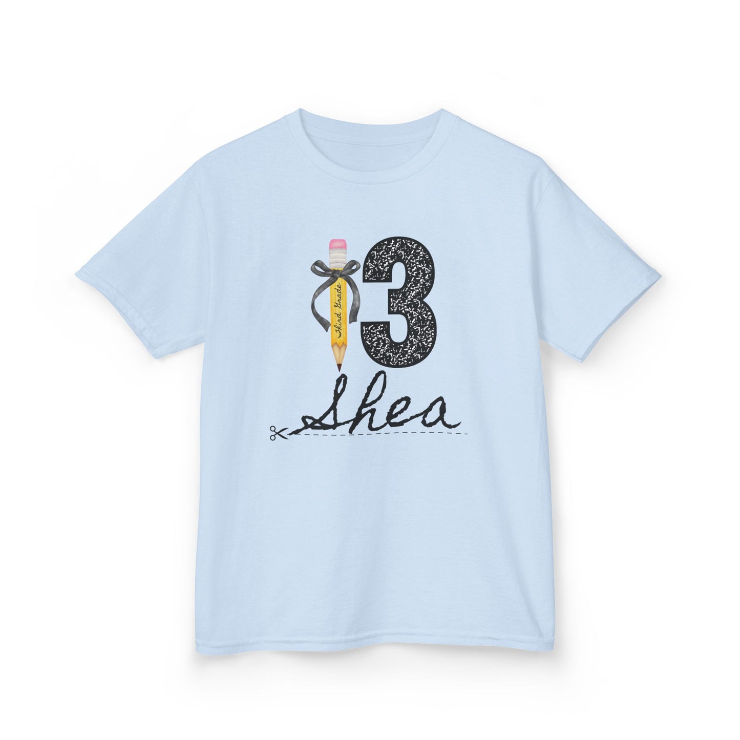 3rd Grade- Personalized Kids Tee - Back to School
