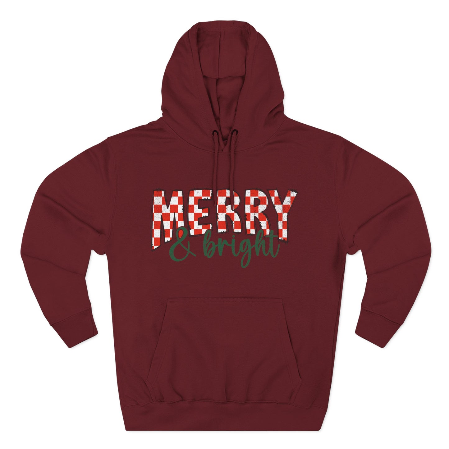 Merry & Bright Hoodie — Holiday Fleece