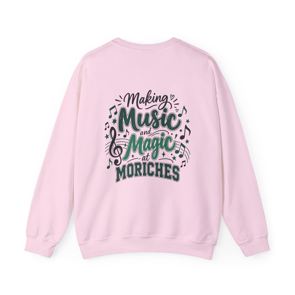 Moriches Music Sweatshirt — "Making Music and Magic at Moriches" Crewneck