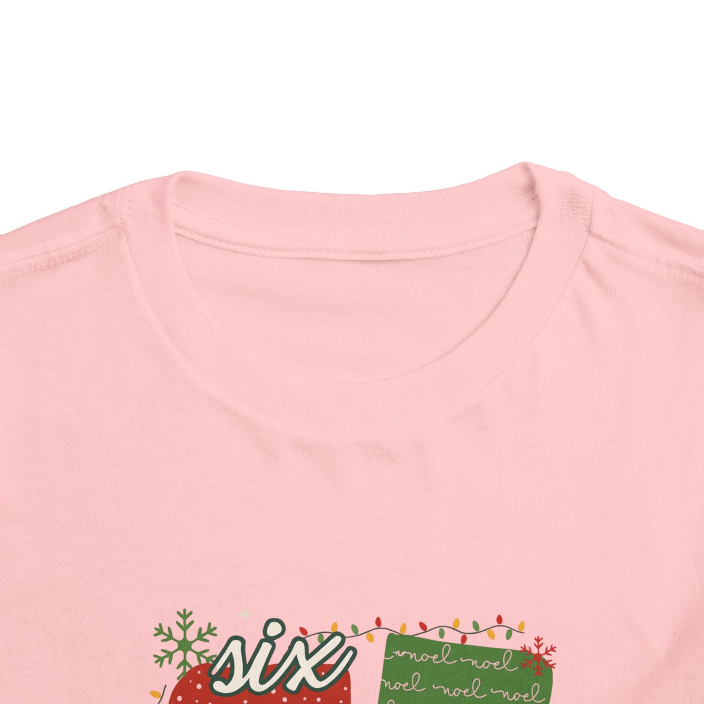 6-1 Toddler Tee "Six Seven" - Christmas