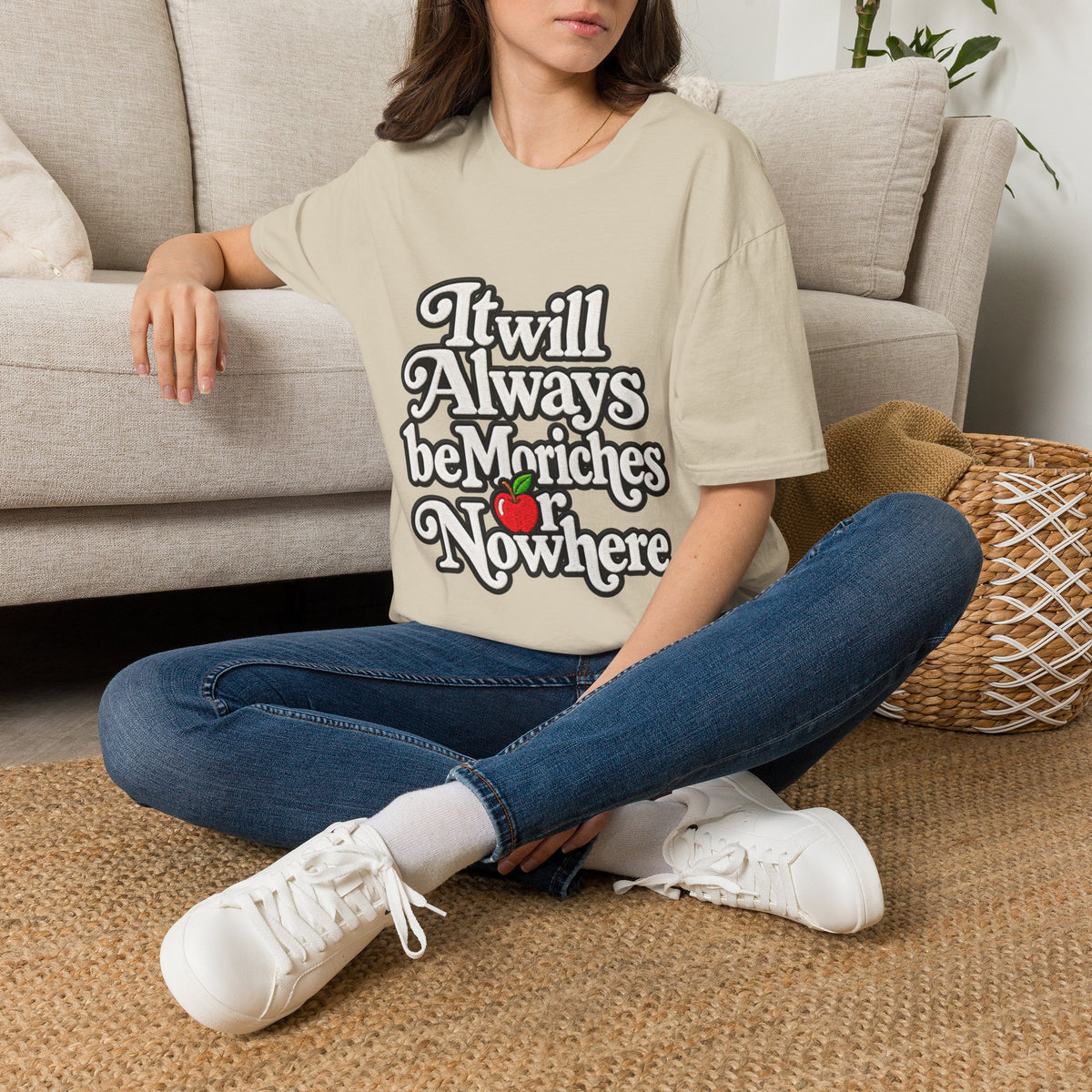 "It will Always be Moriches or Nowhere" - Softstyle T-Shirt