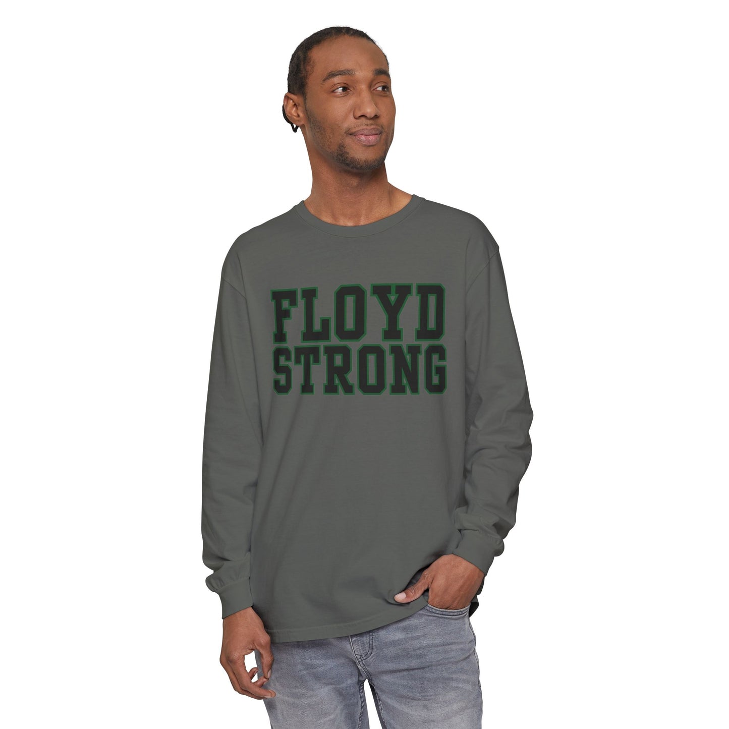 Tangier- Long Sleeve T-Shirt - Unisex Garment-Dyed Tee