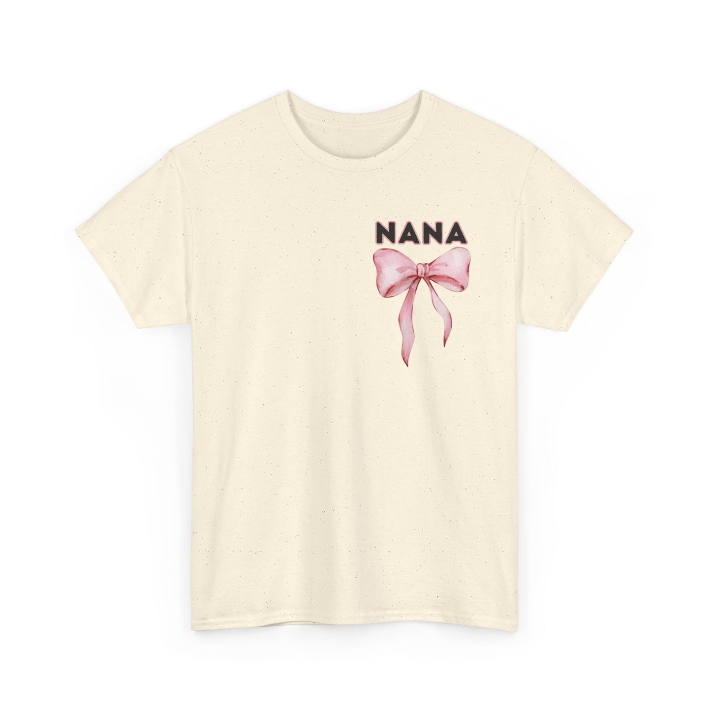 Nana Pink Bow Unisex Heavy Cotton Tee - Simply the Best