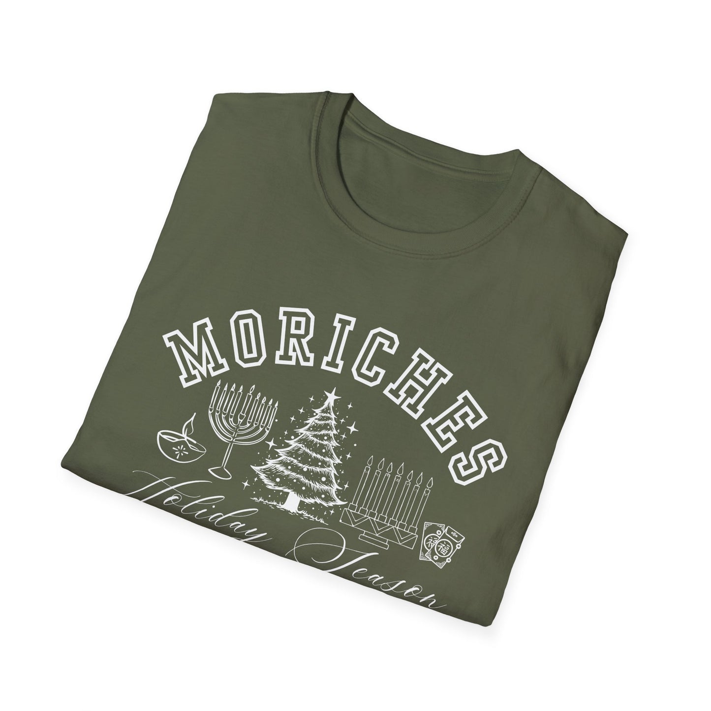 Moriches- Celebrating Everyone, Always Holiday T-Shirt (Christmas)