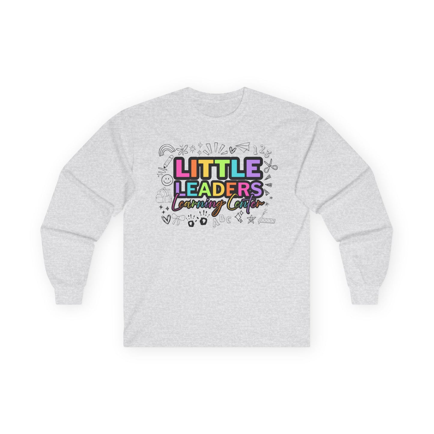 Little Leaders Doodle Design Unisex Long Sleeve Tee