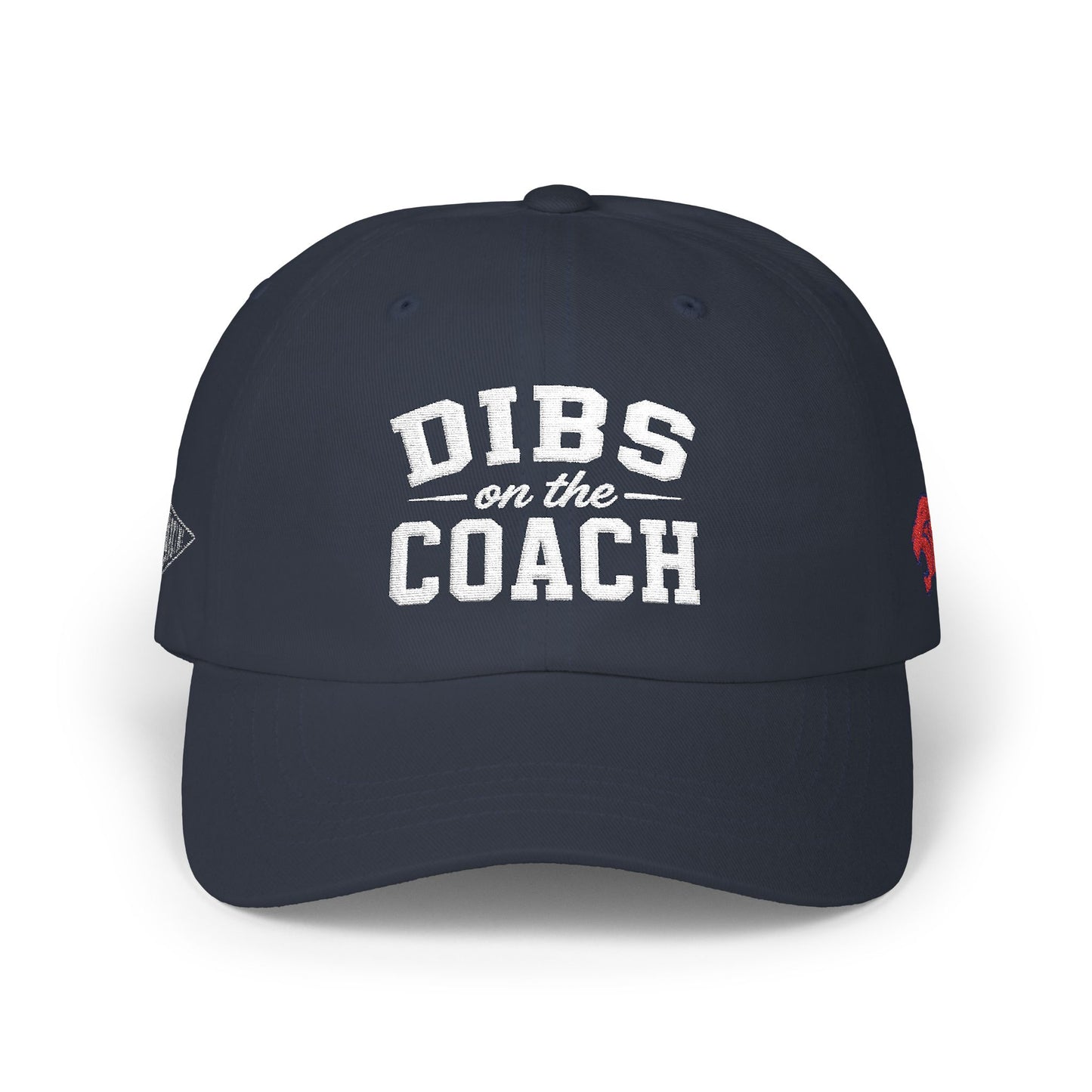 “Dibs on the Coach” Embroidered Baseball Hat