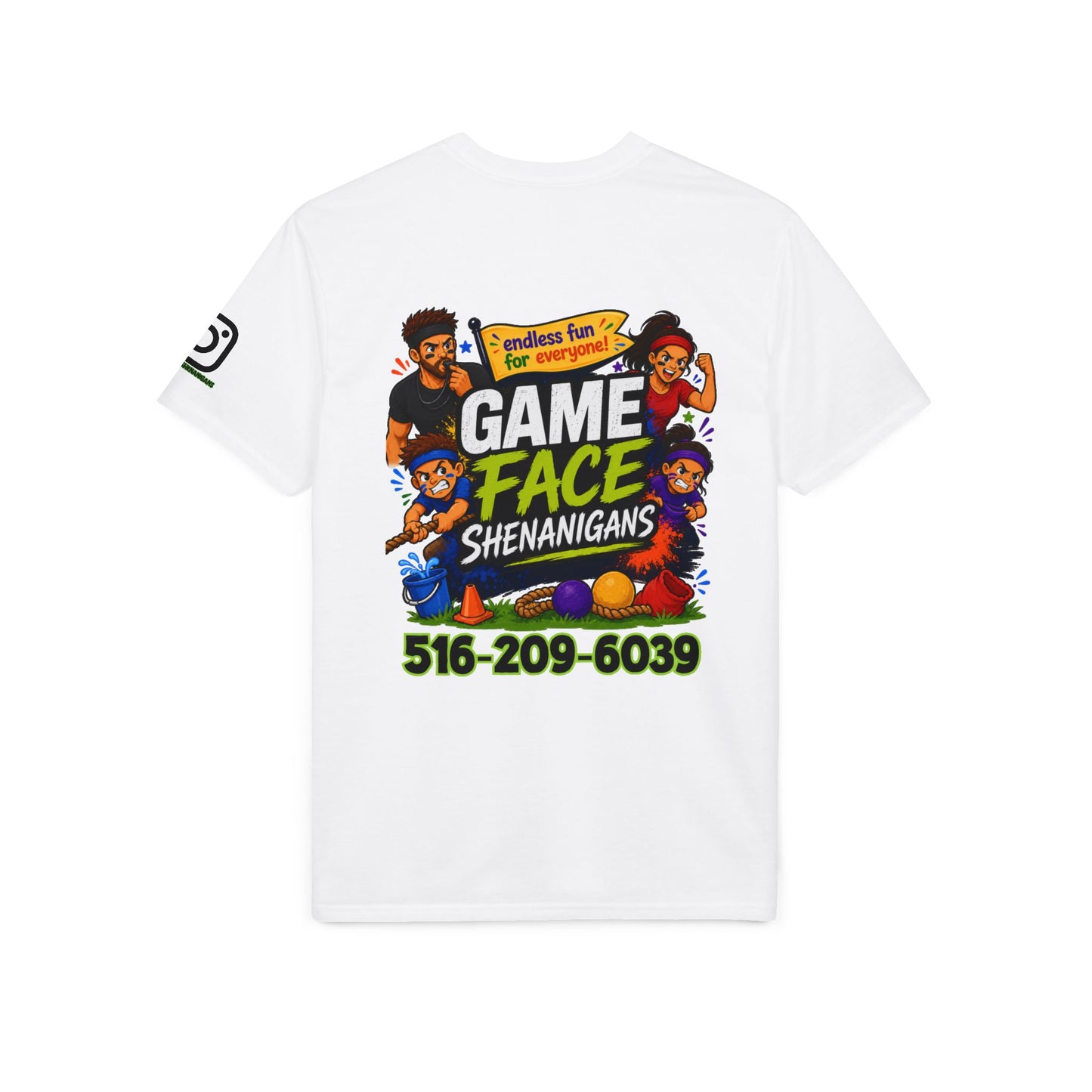 Game Face Shenanigans- Performance Tee- Personalized