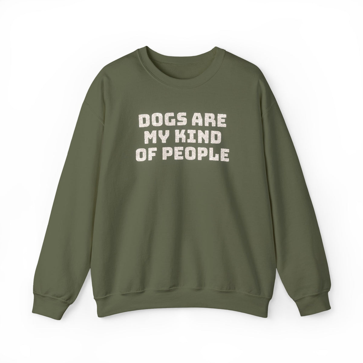 Dogs Are My Kind of People (Glitter Print) Sweatshirt- Hound & Home