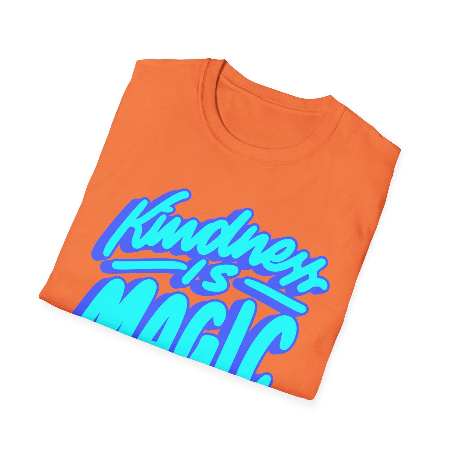 Kindness Is Magic T-Shirt, Unisex Softstyle Tee