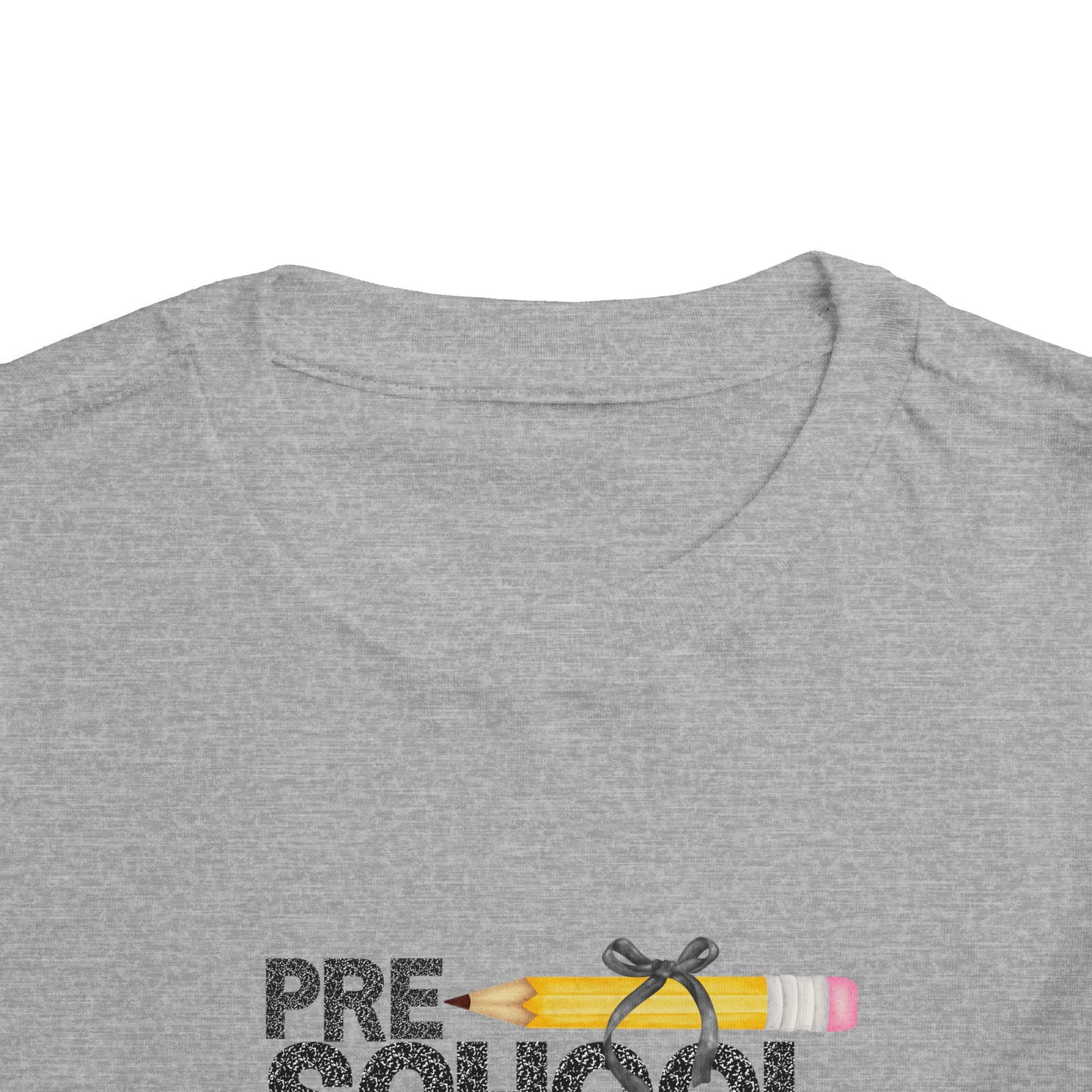Preschool Girl Toddler Tee - Back to School Shirt for Kids
