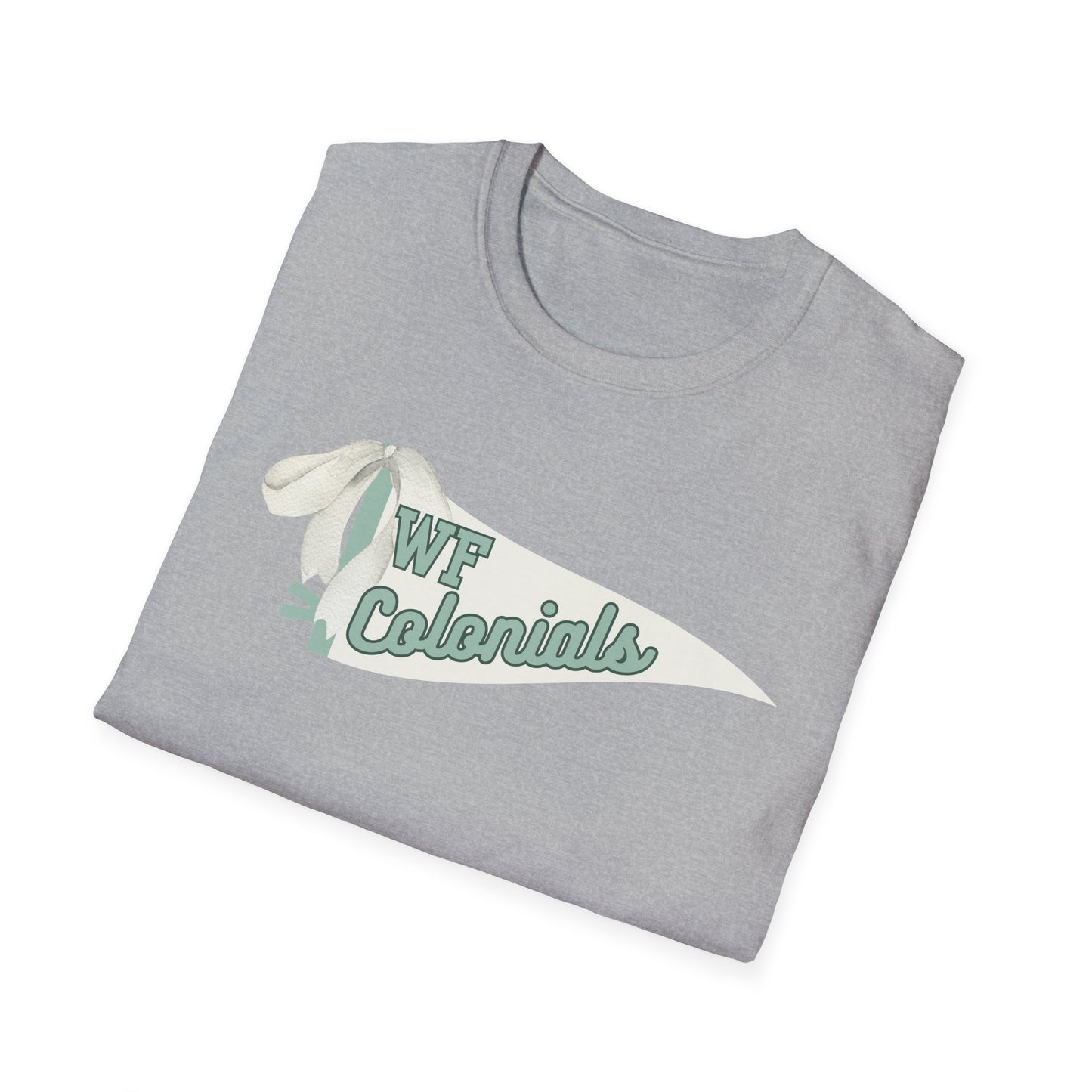 Floyd Strong Pennant Unisex Softstyle Graphic Tee with Vintage Design