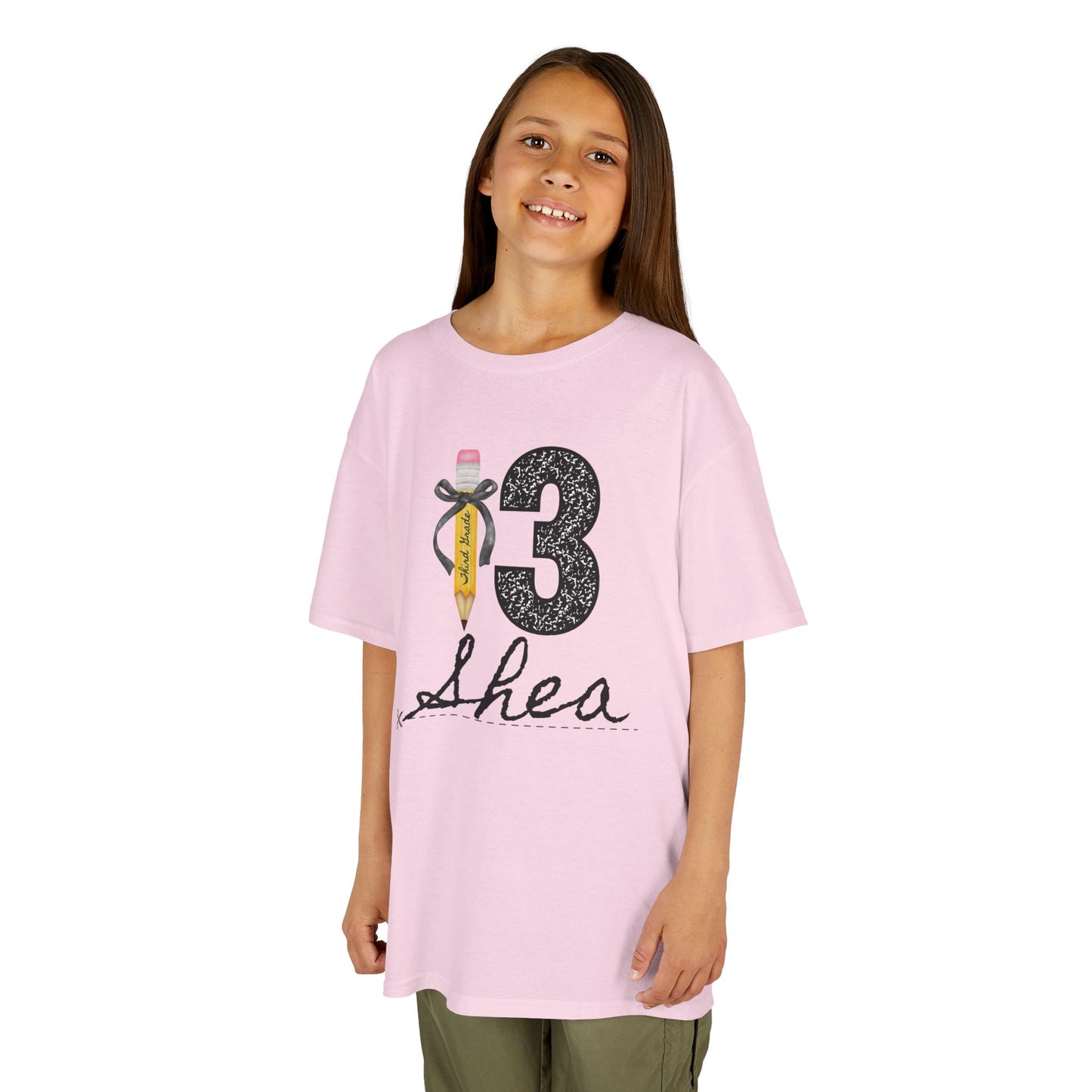 3rd Grade- Personalized Kids Tee - Back to School