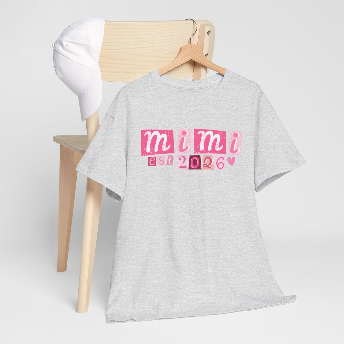 Mimi est 2026 Unisex Heavy Cotton Tee - Mother's Day