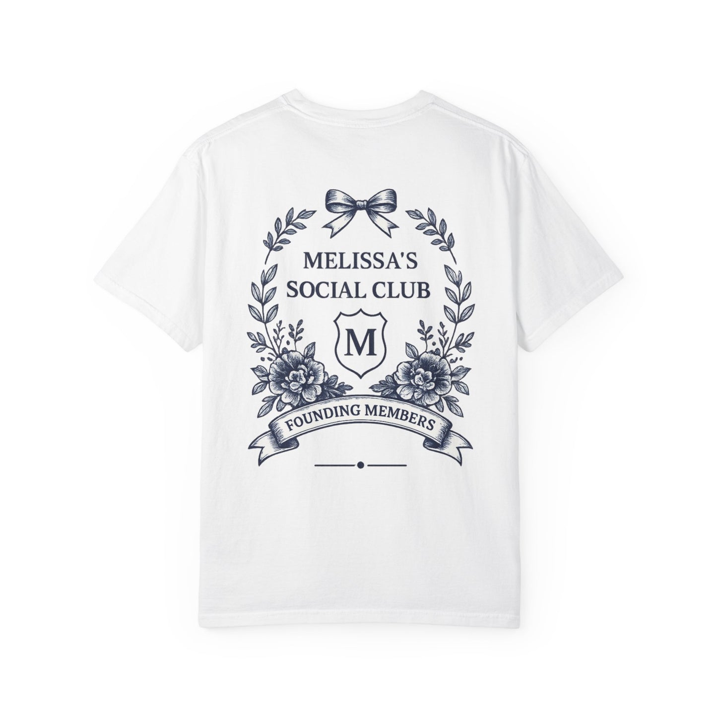 Melissa's Social Club T-Shirt —Personalized