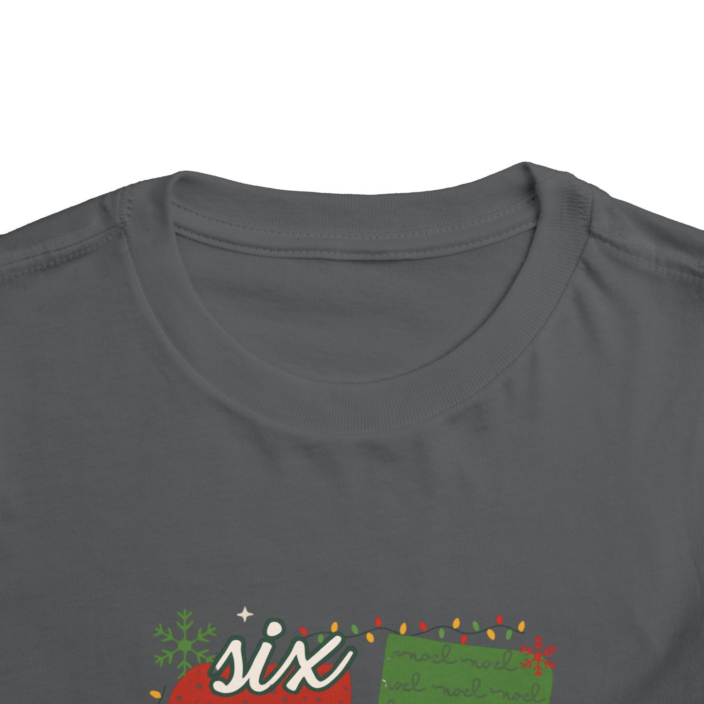 6-1 Toddler Tee "Six Seven" - Christmas