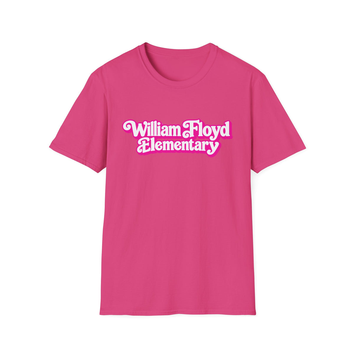 WFE Barbie-Breast Cancer Awareness Tee, Unisex Softstyle T-Shirt