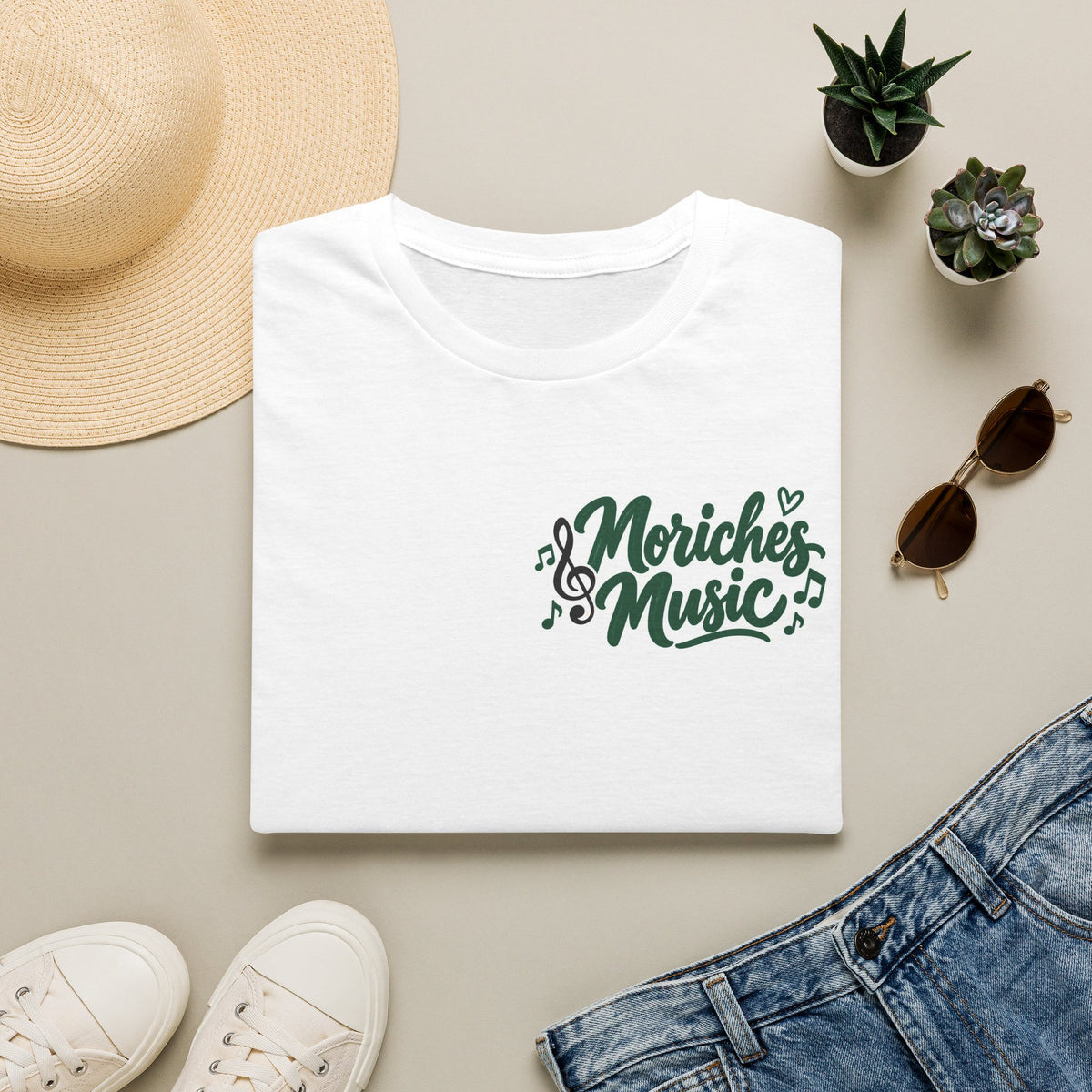 Moriches Music T-Shirt - Music Changes the World