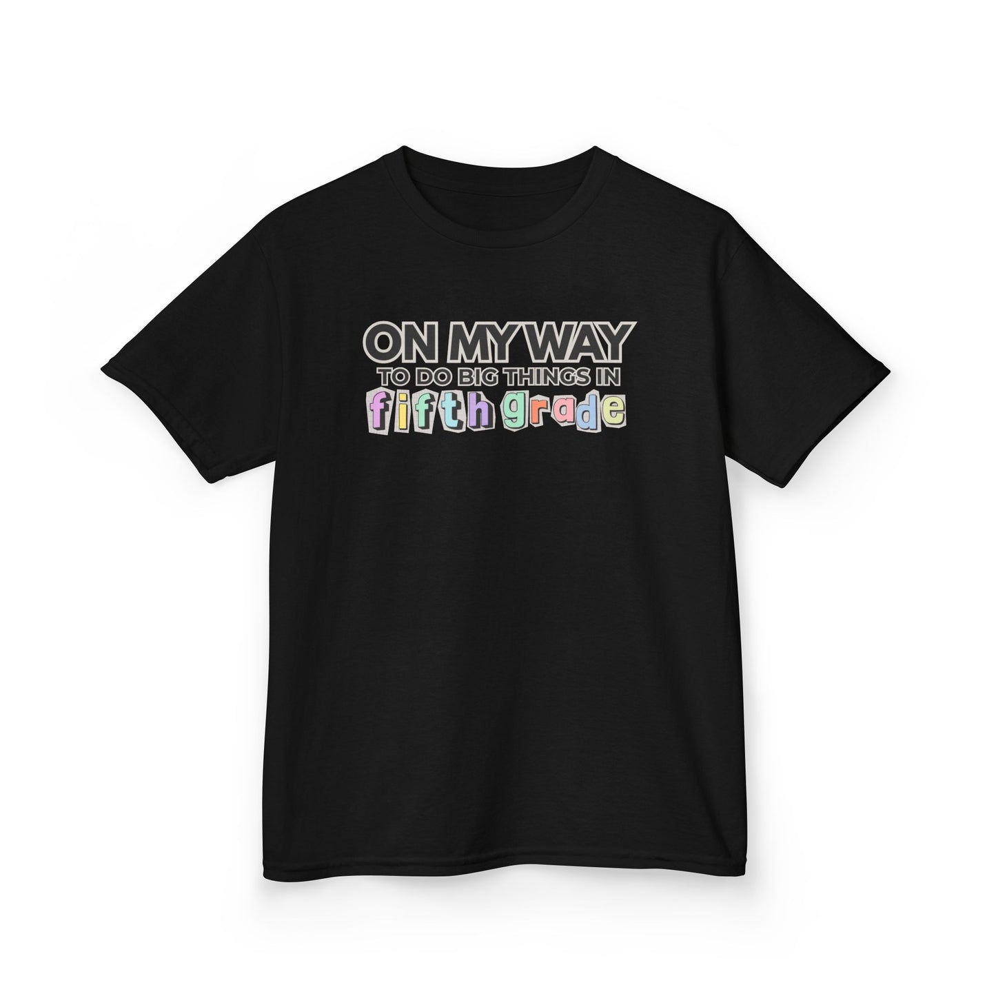 Big Things in 5th Grade- Kids Back to School Shirt
