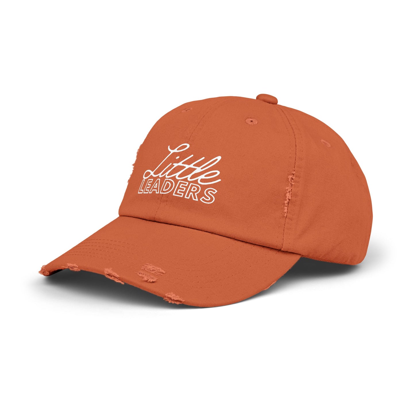 Little Leaders Unisex Distressed Baseball Cap