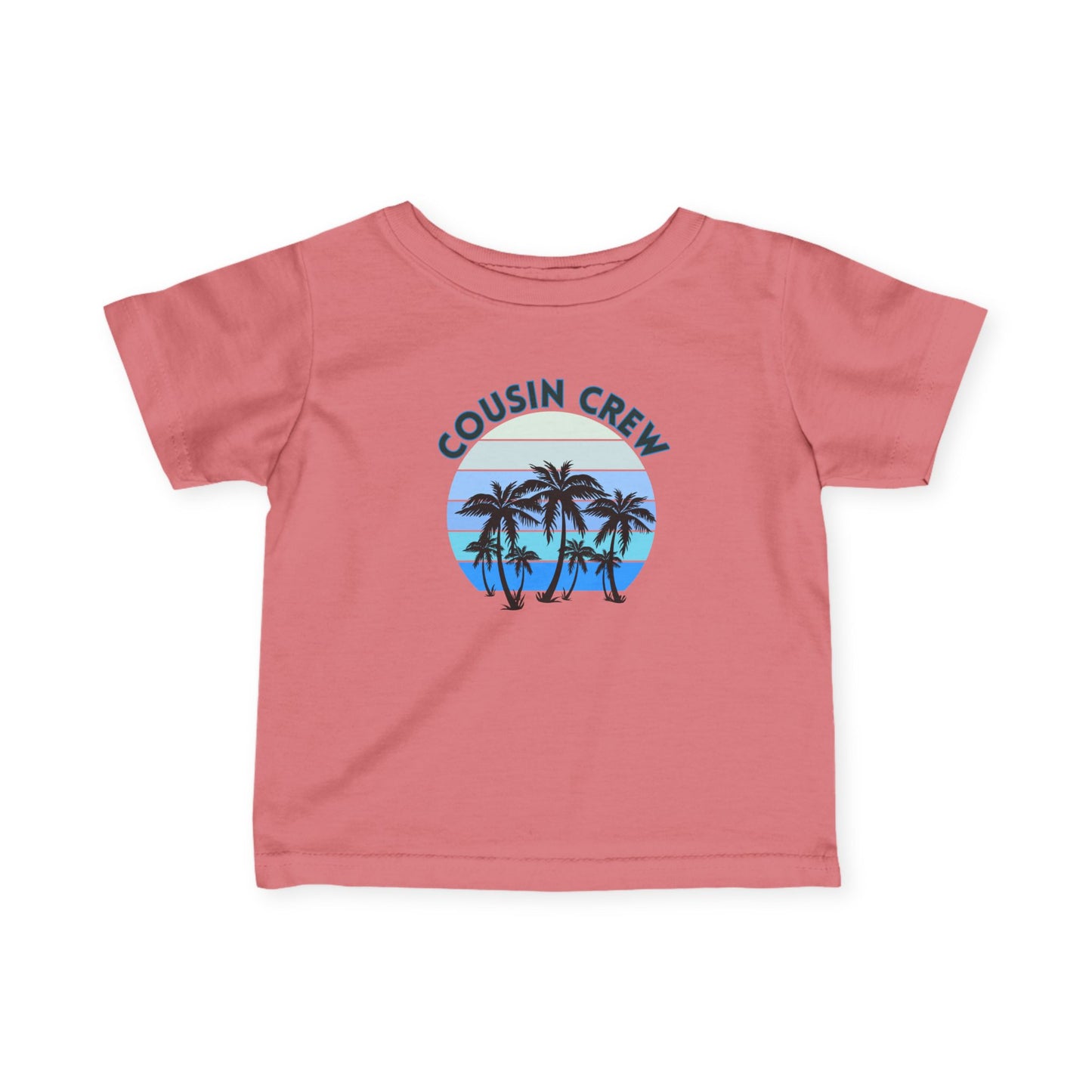 Cousin Crew Infant Tee, Cute Baby T-Shirt, Summer Vibes- Mini Collection
