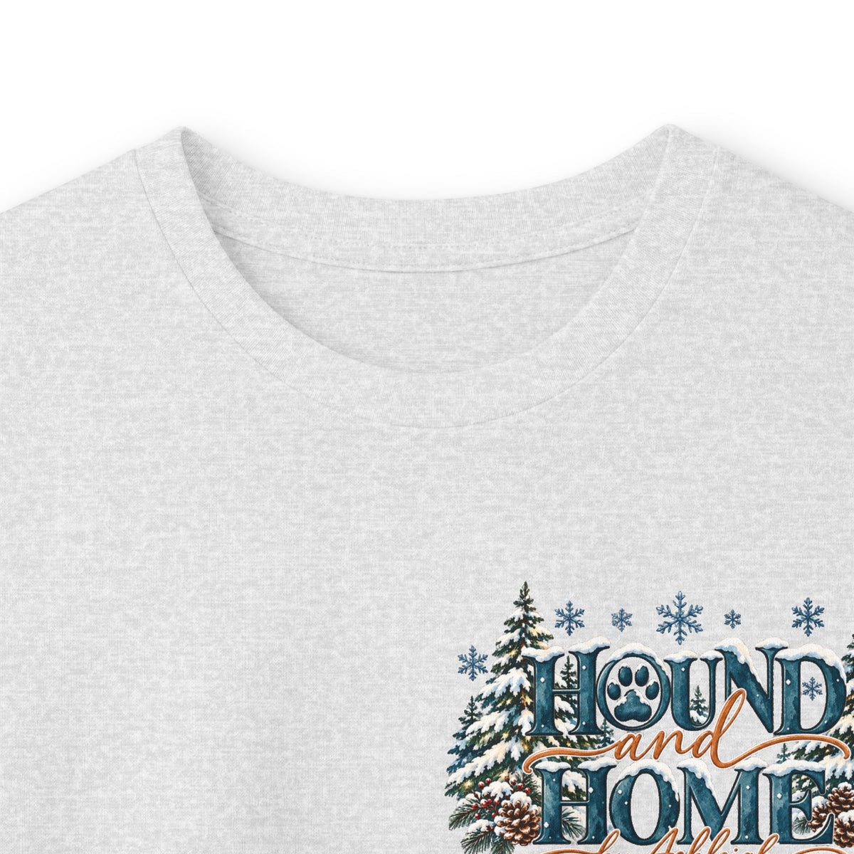 Holiday "Hound + Home" Long Sleeve Tee