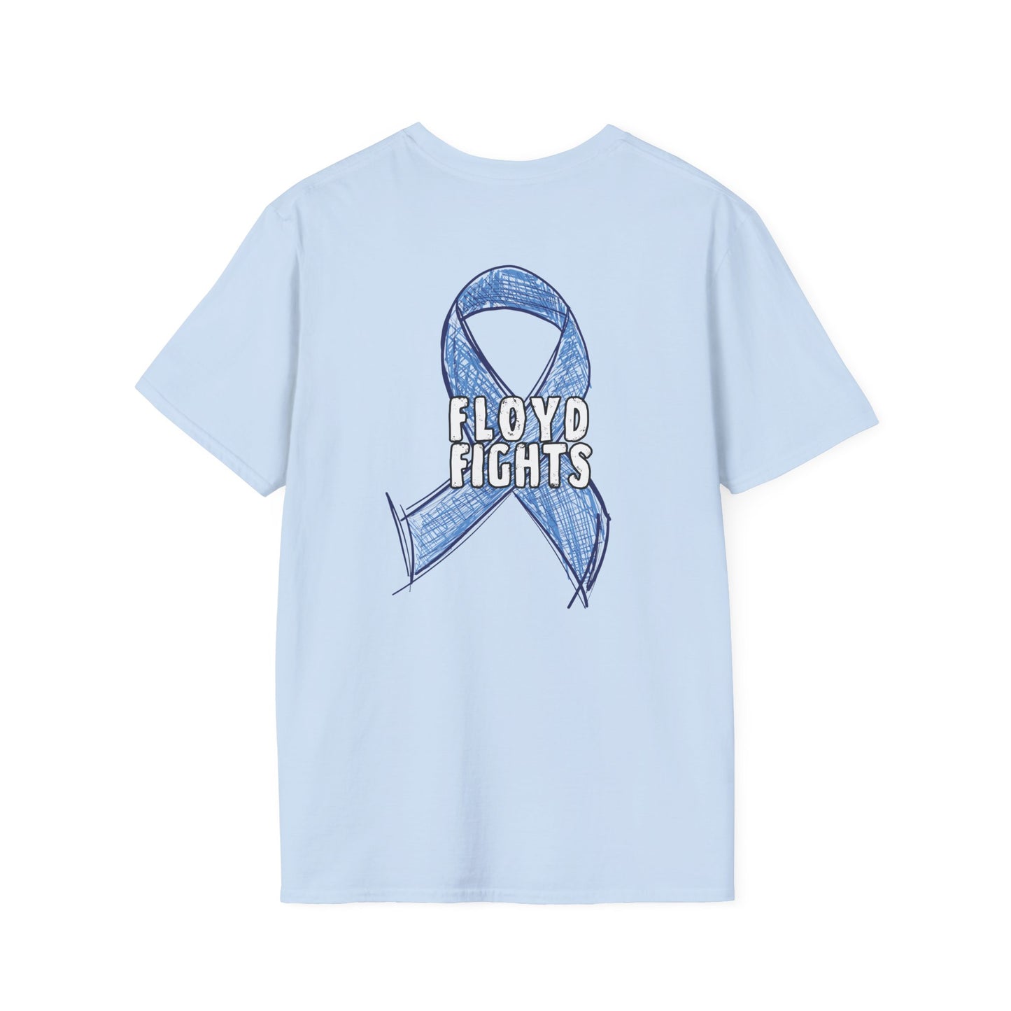 FLOYD FIGHTS Ribbon Diabetes Awareness T-Shirt | Softstyle Tee