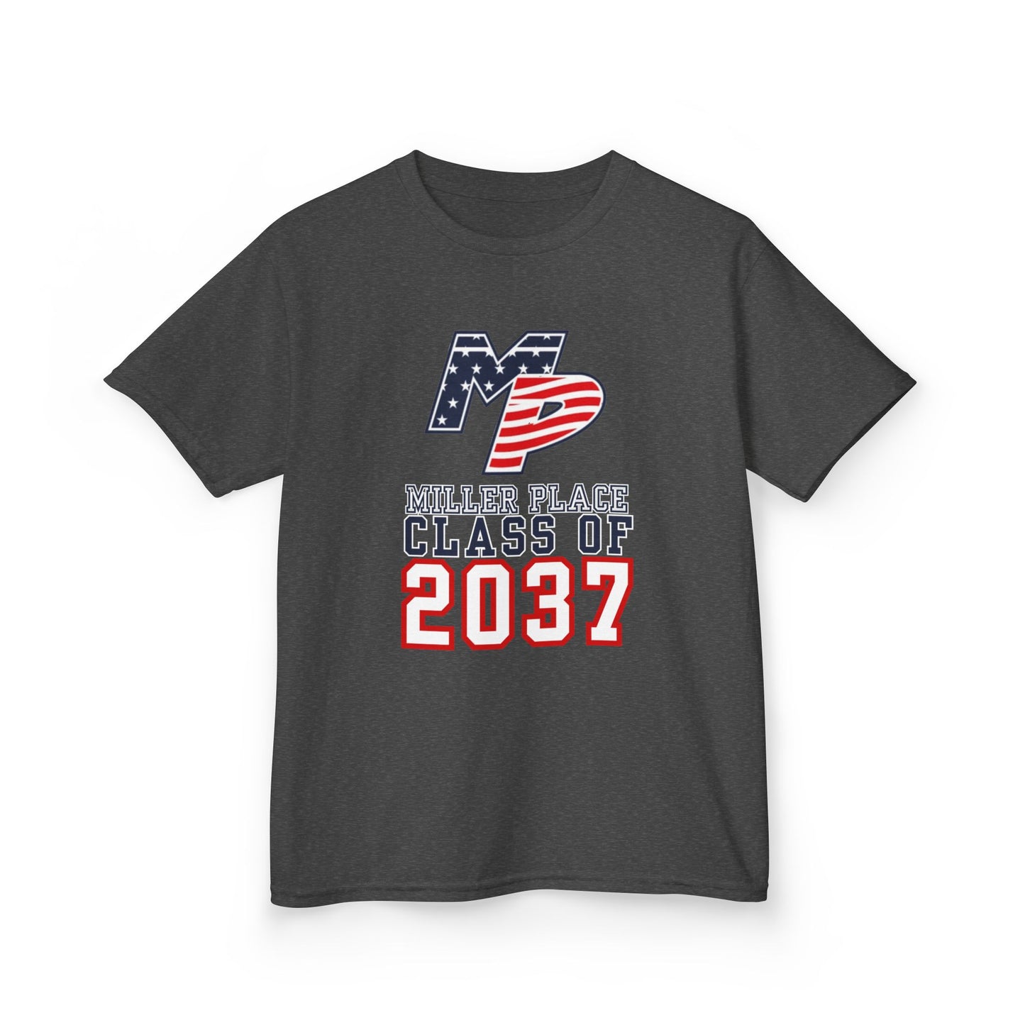 Miller Place Class of 2037 Kids Heavy Cotton Tee