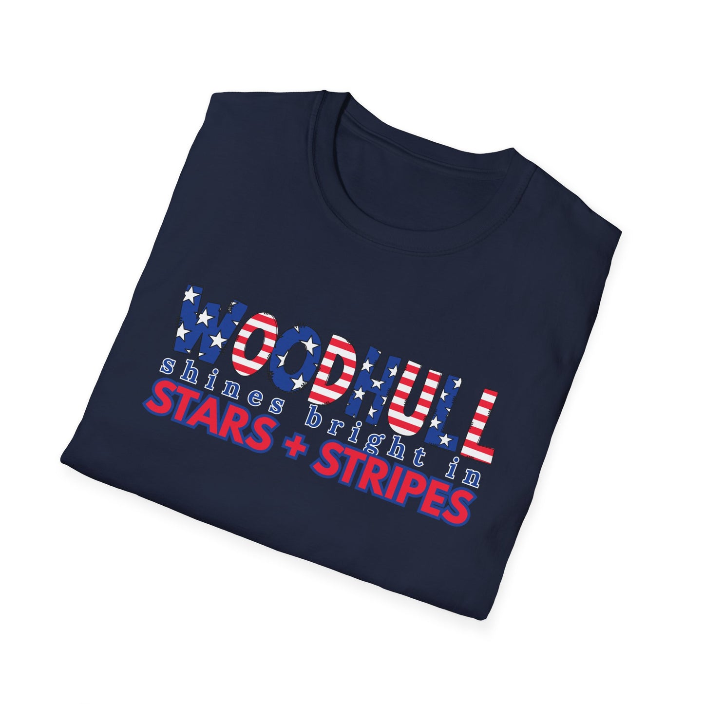 Unisex T-Shirt Woodhull Flag Day-Holiday Design