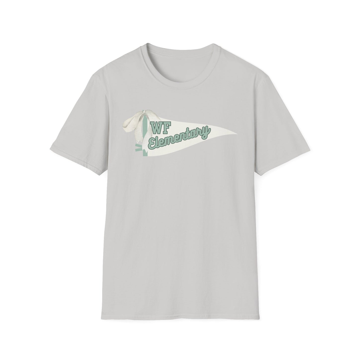 WFE Pennant Unisex Softstyle Graphic Tee with Vintage Design