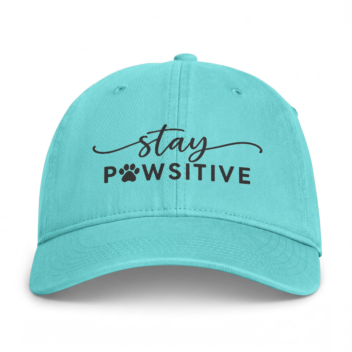 Stay Pawsitive "Hound + Home"- Embroidered Cap