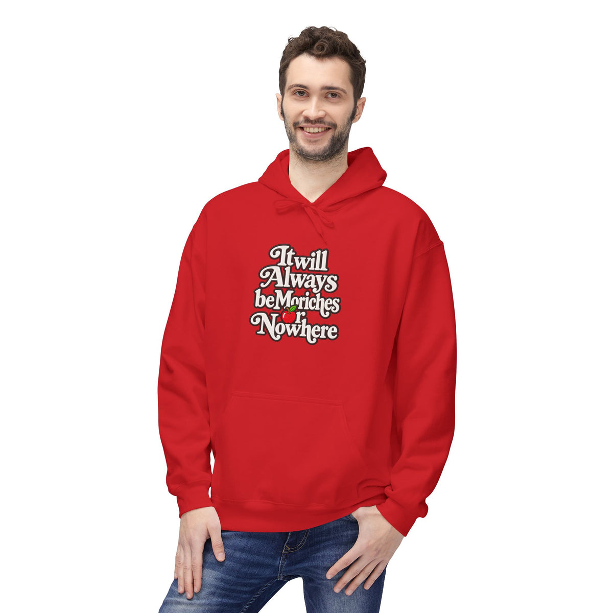 "MES or Nowhere" w/ apple- Moriches Hoodie