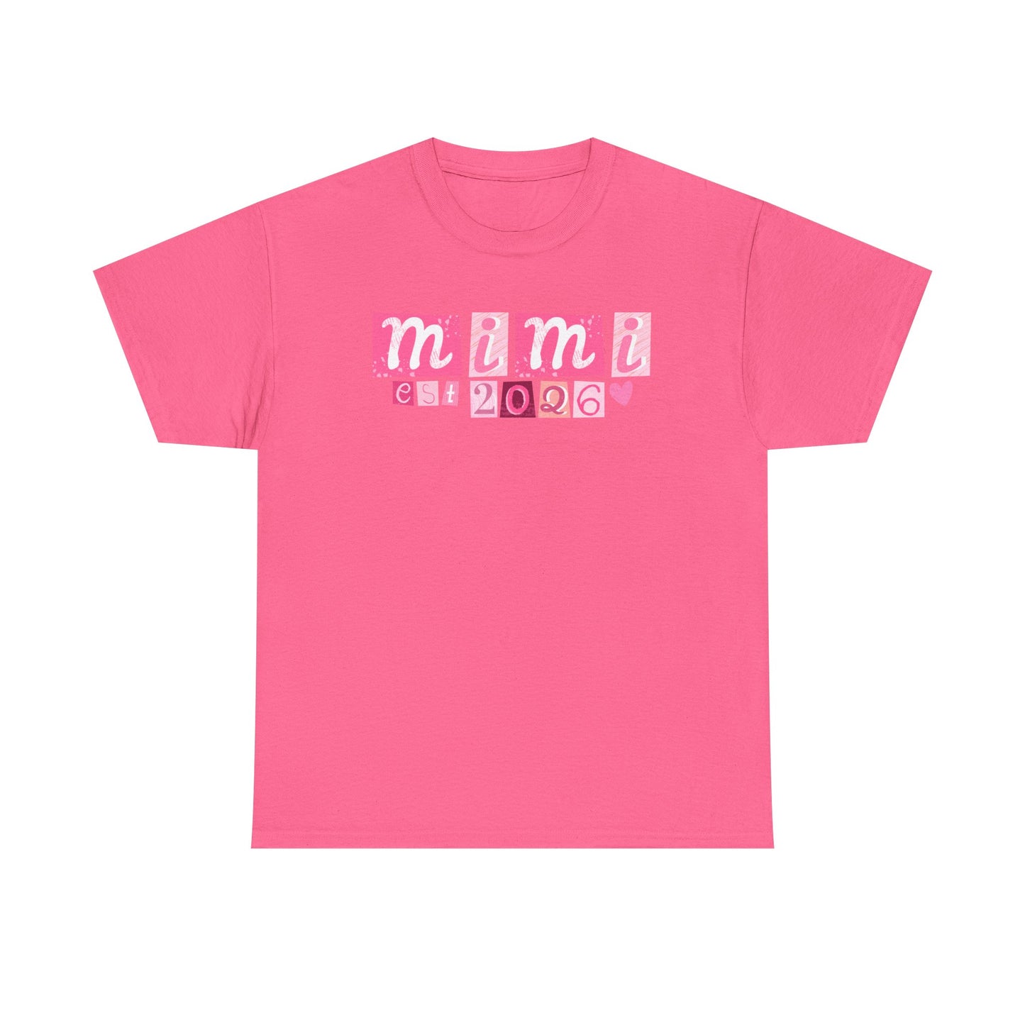 Mimi est 2026 Unisex Heavy Cotton Tee - Mother's Day