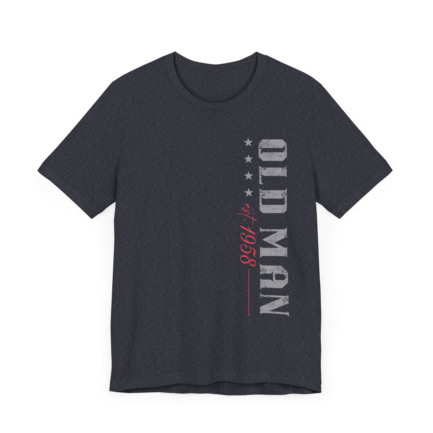 Old Man- American Flag Tee for Proud Dads or Grandpas